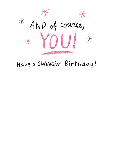 1950s Birthday Card Inside