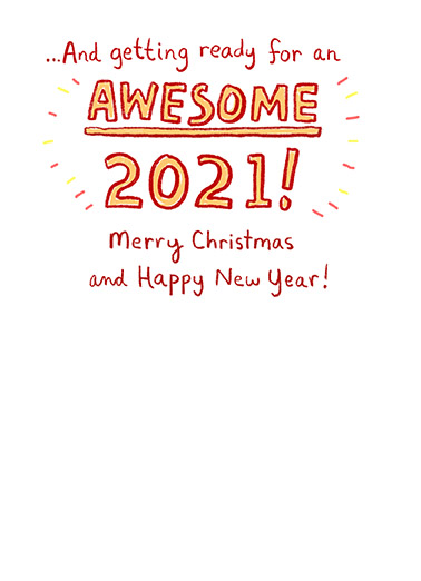 2020 Toast Christmas Card Inside
