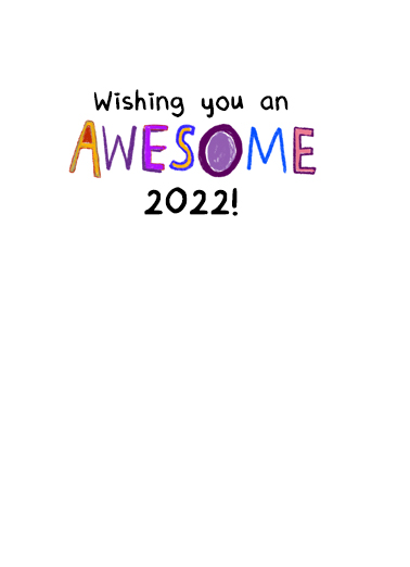 2020 is Over New Year's Ecard Inside