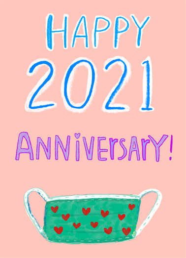 2021 Anniversary  Card Cover