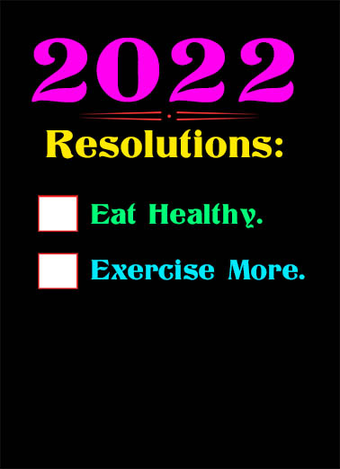 2021 Resolutions Tim Card Cover