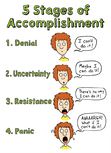 5 Stages Accomplishment Real Estate Card Cover