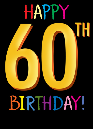 60th  Ecard Cover