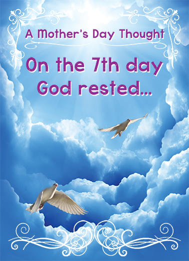 7th Day  Card Cover