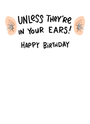 A Few Gray Hairs Birthday Ecard Inside