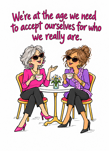 Accept Who We Are  Card Cover