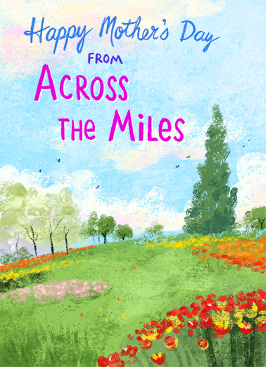 Across the Miles MD Mother's Day Card Cover