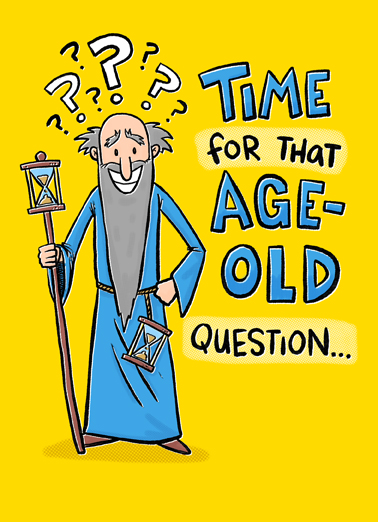Age Old Question Lee Card Cover