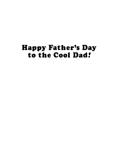 Air Condition Dad  Card Inside