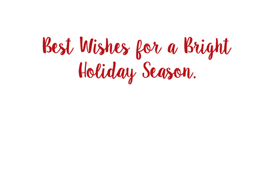 All Bright Happy Holidays Ecard Inside