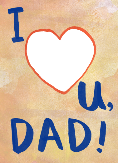 All My Heart FD Father's Day Ecard Cover