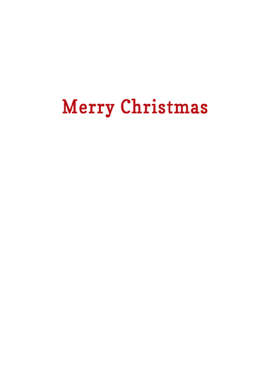 All Through The White House Christmas Card Inside