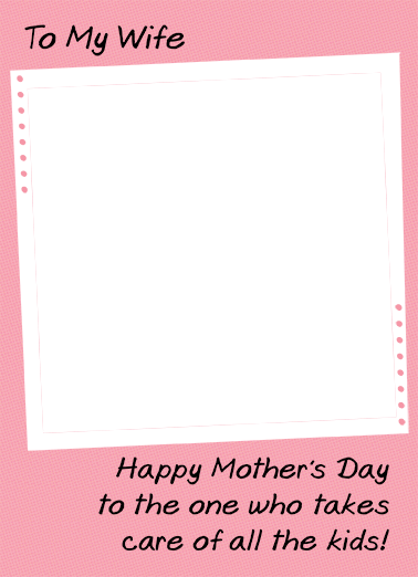 All the Kids Mother's Day Card Cover