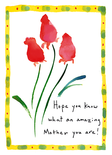 Amazing Mother Mother's Day Ecard Cover