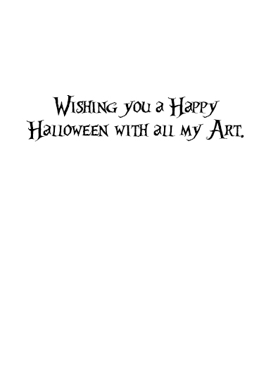 American Goth Halloween Ecard Inside