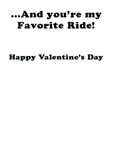 Amusement Park Valentine's Day Ecard Inside