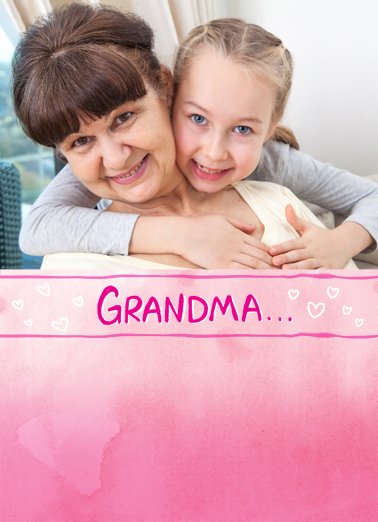 Another Word For Grandma Card Cover