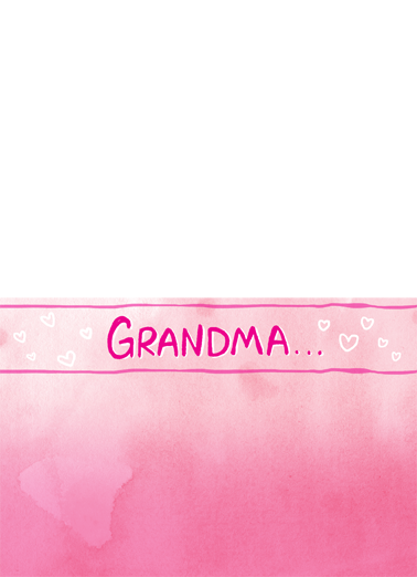 Another Word For Grandma Ecard Cover