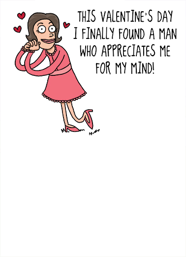 Appreciates My Mind For Us Gals Ecard Cover