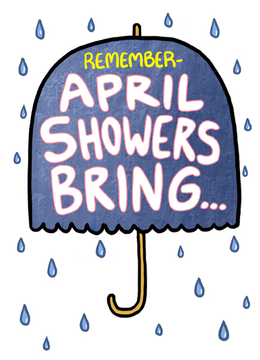 April Showers Bring Uplifting Cards Card Cover