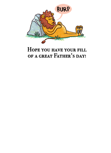 Ark Buffet FD Funny Animals Ecard Inside