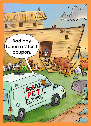 Ark Coupon Birthday Ecard Cover