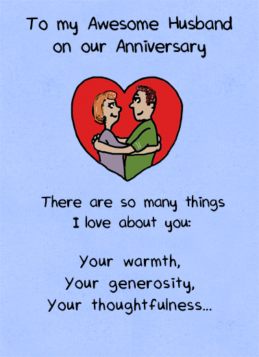 Funny Anniversary Card - 