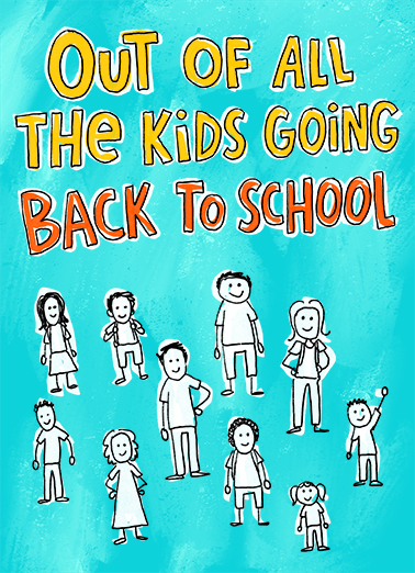 Awesome and Amazing Back to School Ecard Cover