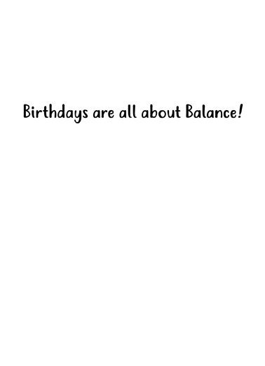 Balance  Card Inside