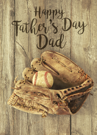 Baseball Glove FD  Card Cover