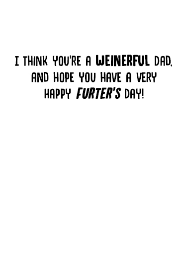 Be Frank Humorous Card Inside