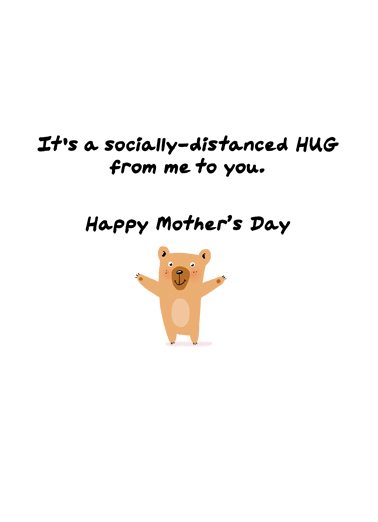 Bear Hug MD Sweet Card Inside