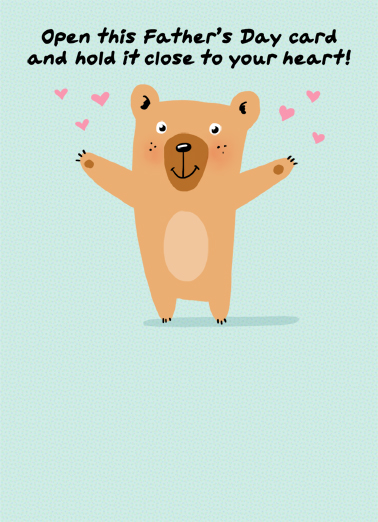 Bear Hug Social Distance FD Megan Ecard Cover