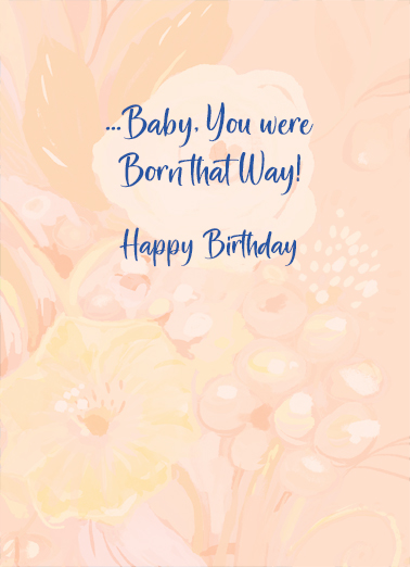 Beautiful Extraordinary Birthday Ecard Inside