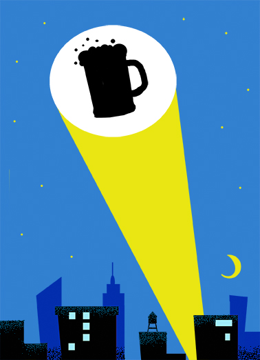 Beer Light Super Dad Jokes Card Cover