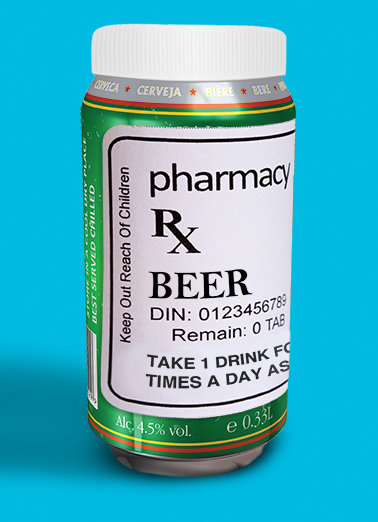 Beer Prescription FD  Card Cover