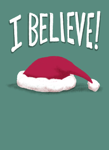 Believe Xmas  Ecard Cover
