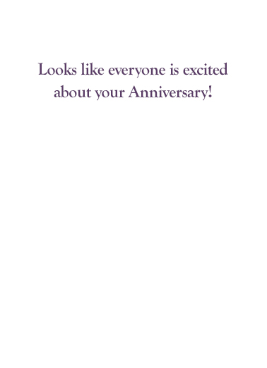 Bernie Anniversary Anniversary Ecard Inside