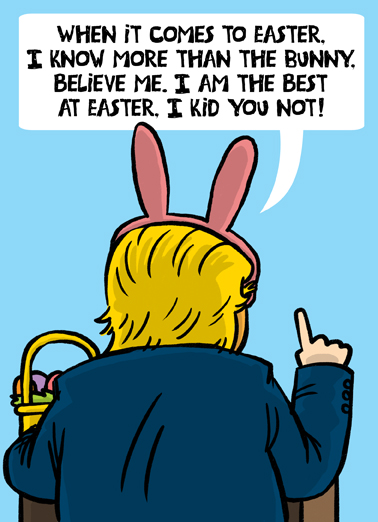 Best At Easter President Donald Trump Card Cover