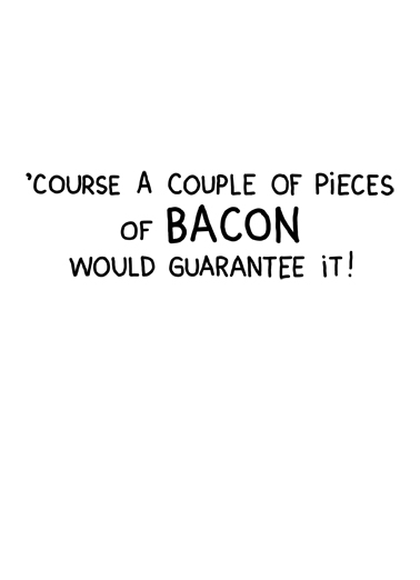 Best Dad Bacon  Ecard Inside