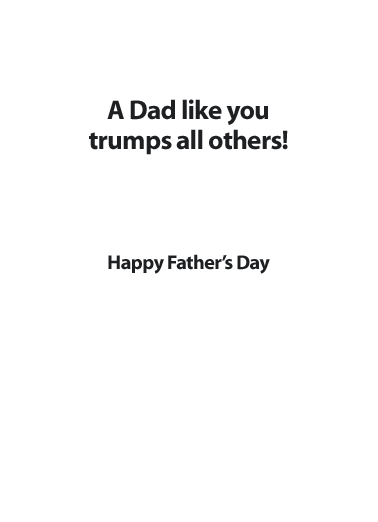 Best Dad Ever Sign Father's Day Ecard Inside