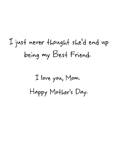 Best Mom MD Mother's Day Card Inside