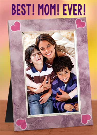 Best Mom 5x7 greeting Card Cover