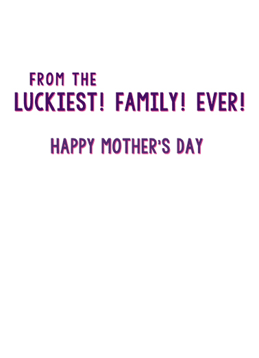 Best Mom Mother's Day Ecard Inside