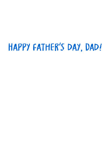 Best Pop Dad Father's Day Card Inside
