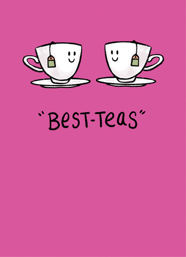 Best Teas Fabulous Friends Card Cover