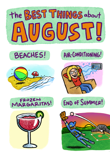 Best Things August  Ecard Cover