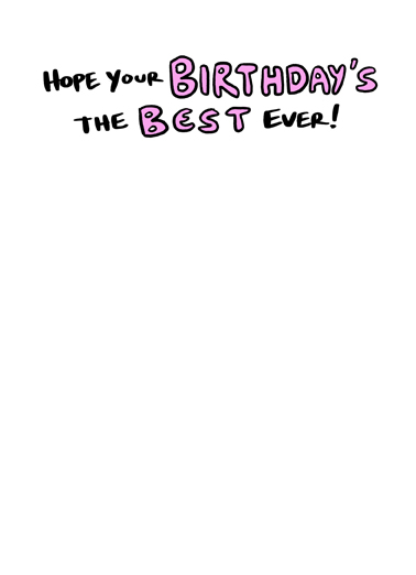 Best Things February  Card Inside