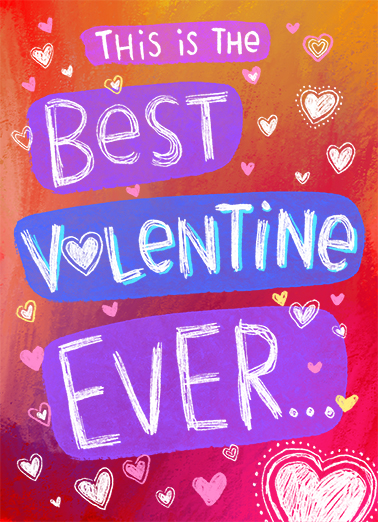 Best Valentine Valentine's Day Ecard Cover