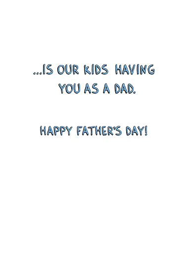 Better Than You Husband FD Father's Day Ecard Inside